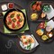 Jubilee Round Restaurant Serving Trays (Set of 2) - NSF Certified Non-Slip Food Service Tray